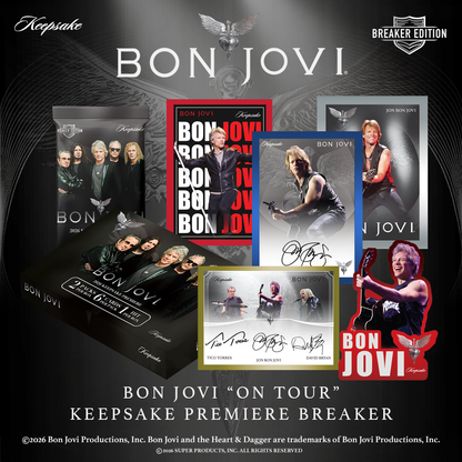 Bon Jovi Keepsake Premiere Breaker Box - 10 Box Case