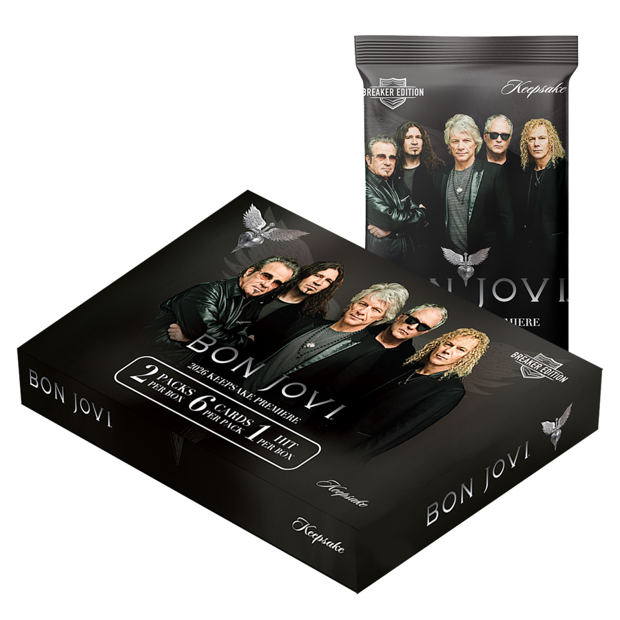 Bon Jovi Keepsake Premiere Breaker Box - 10 Box Case