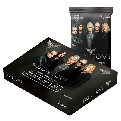 Bon Jovi Keepsake Premiere Breaker Box - 10 Box Case
