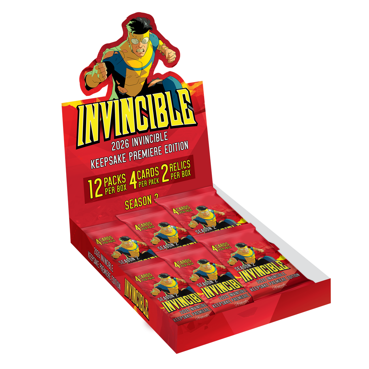 Invincible S2 Keepsake Premiere Hobby - 10 Box Case