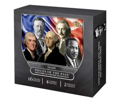 2026 Pieces of the Past Historical Premium Hobby Edition - 10 Box Case