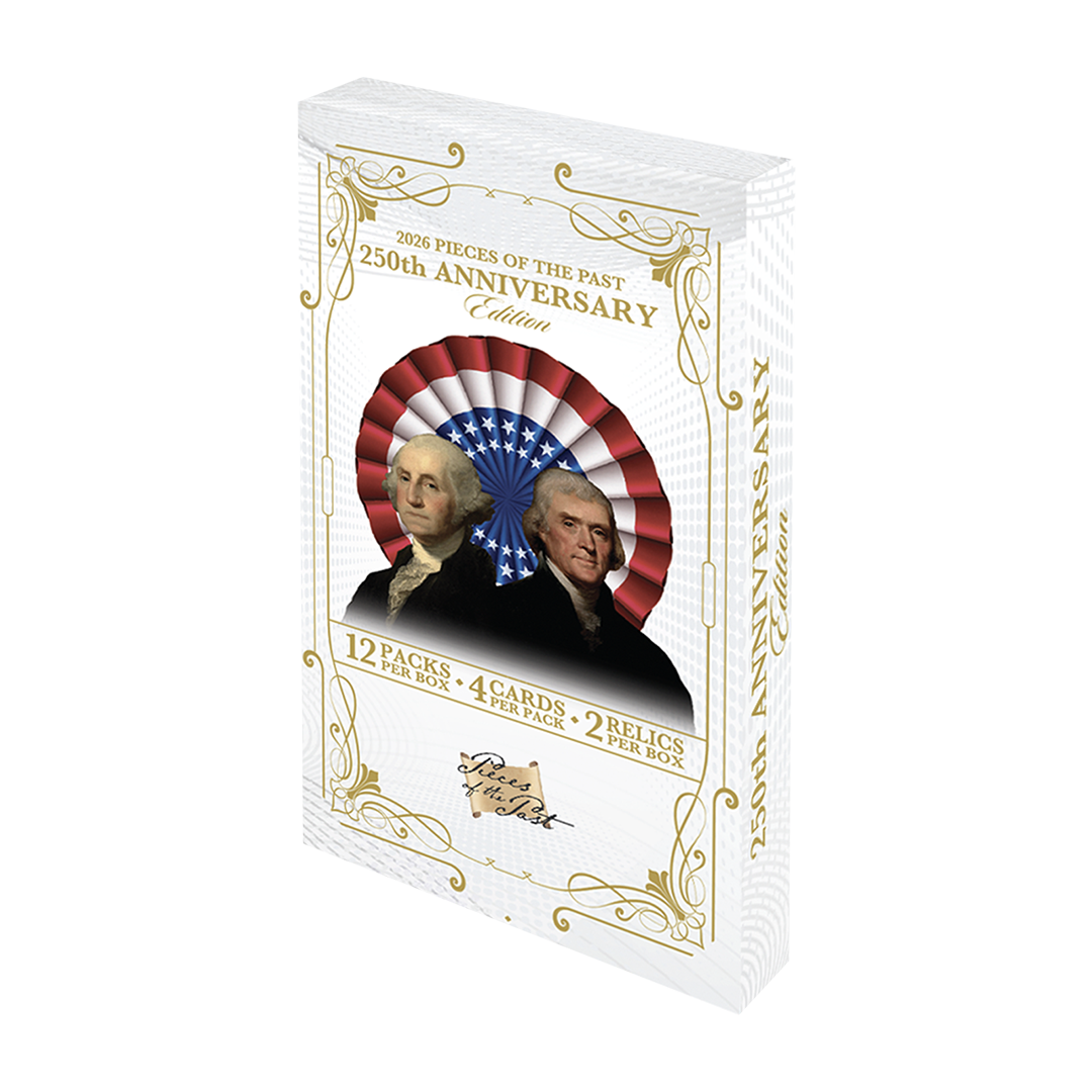 2026 Pieces of the Past 250th Anniversary Hobby Box - 10 Box Case