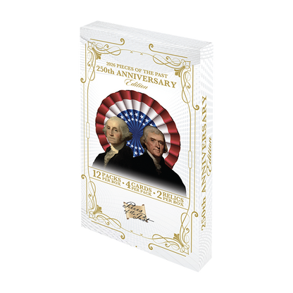 2026 Pieces of the Past 250th Anniversary Hobby Box - 10 Box Case