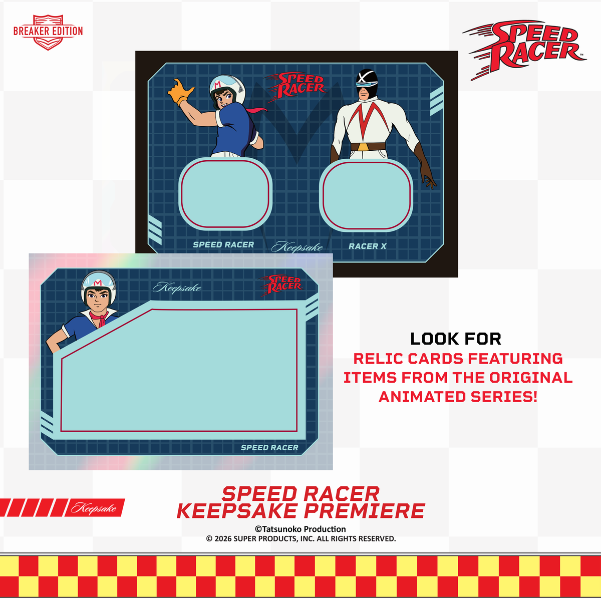 The Speed Racer Keepsake Premiere Breaker Box - 10 Box Case