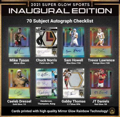 2021 Super Glow Sports Inaugural Edition [10 Box Case]