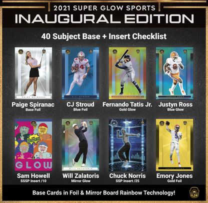 2021 Super Glow Sports Inaugural Edition [10 Box Case]
