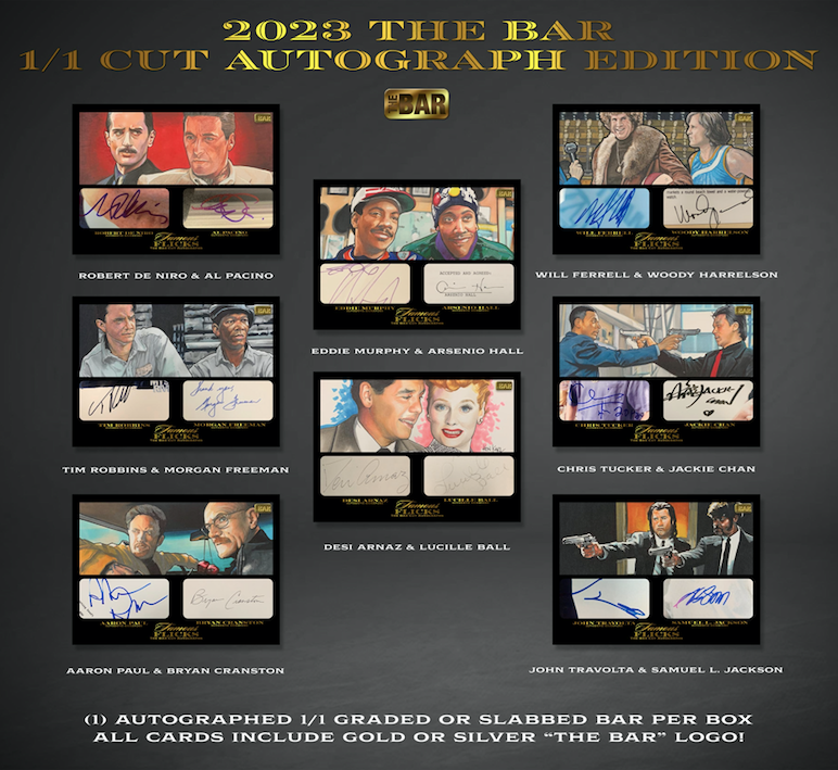 PRESALE - 2023 The Bar Cut Autograph 1/1 Edition 3 Box Case - LIVE SUMMER 2023 - SRP $3000